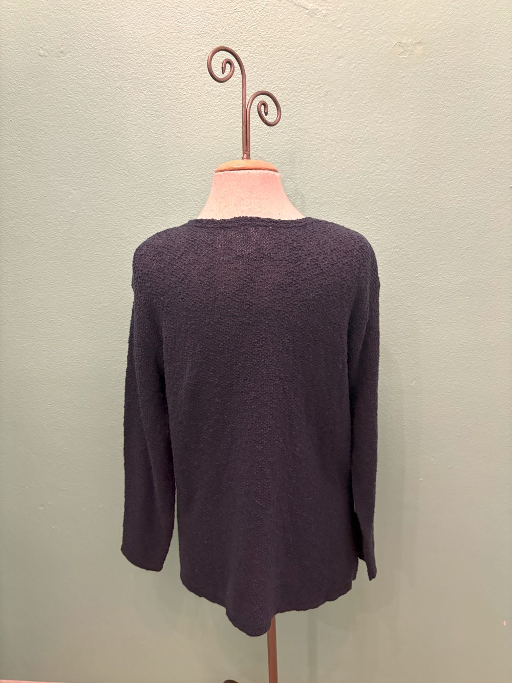 V-NECK SCRAMBLE KNIT 100% COTTON - AVALIN