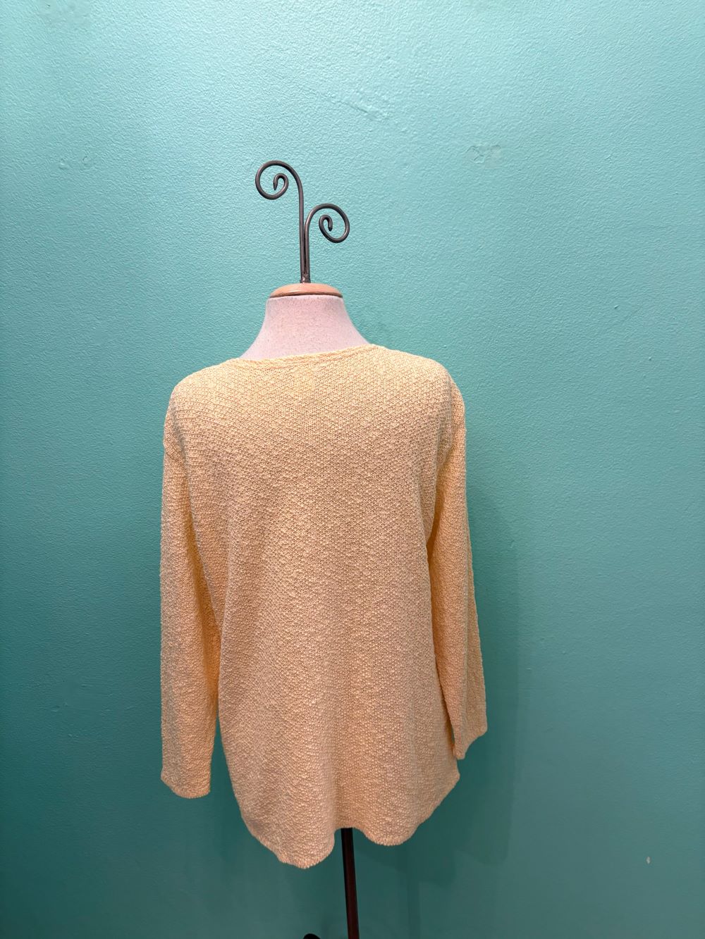 V-NECK SCRAMBLE KNIT 100% COTTON - AVALIN