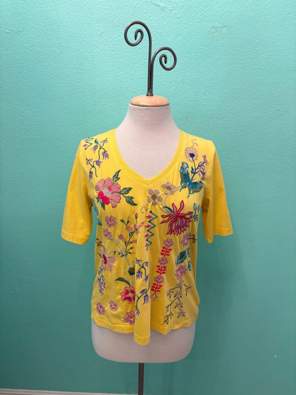 johnny was yellow top