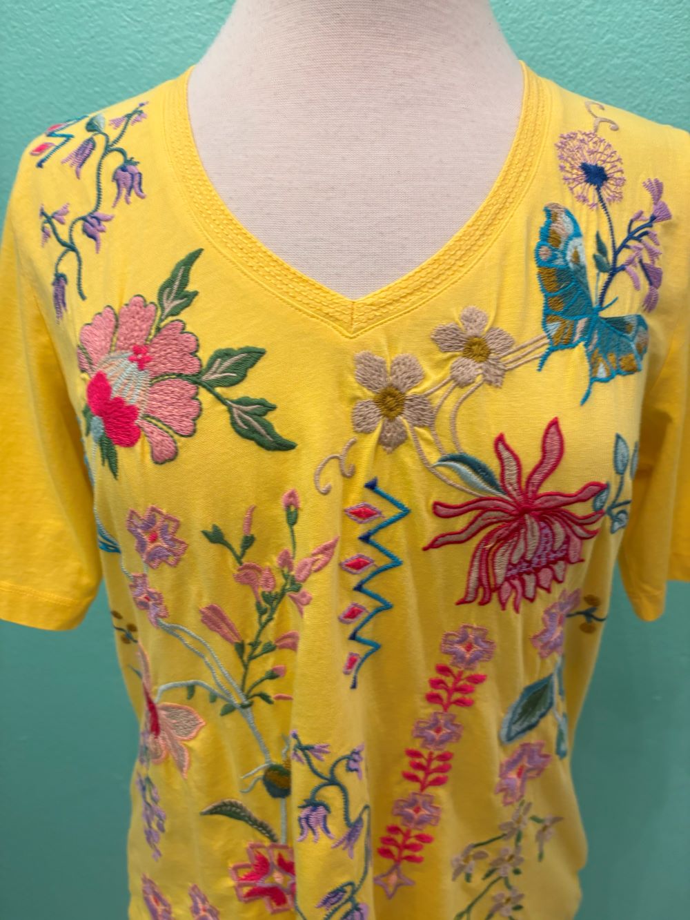 johnny was yellow top