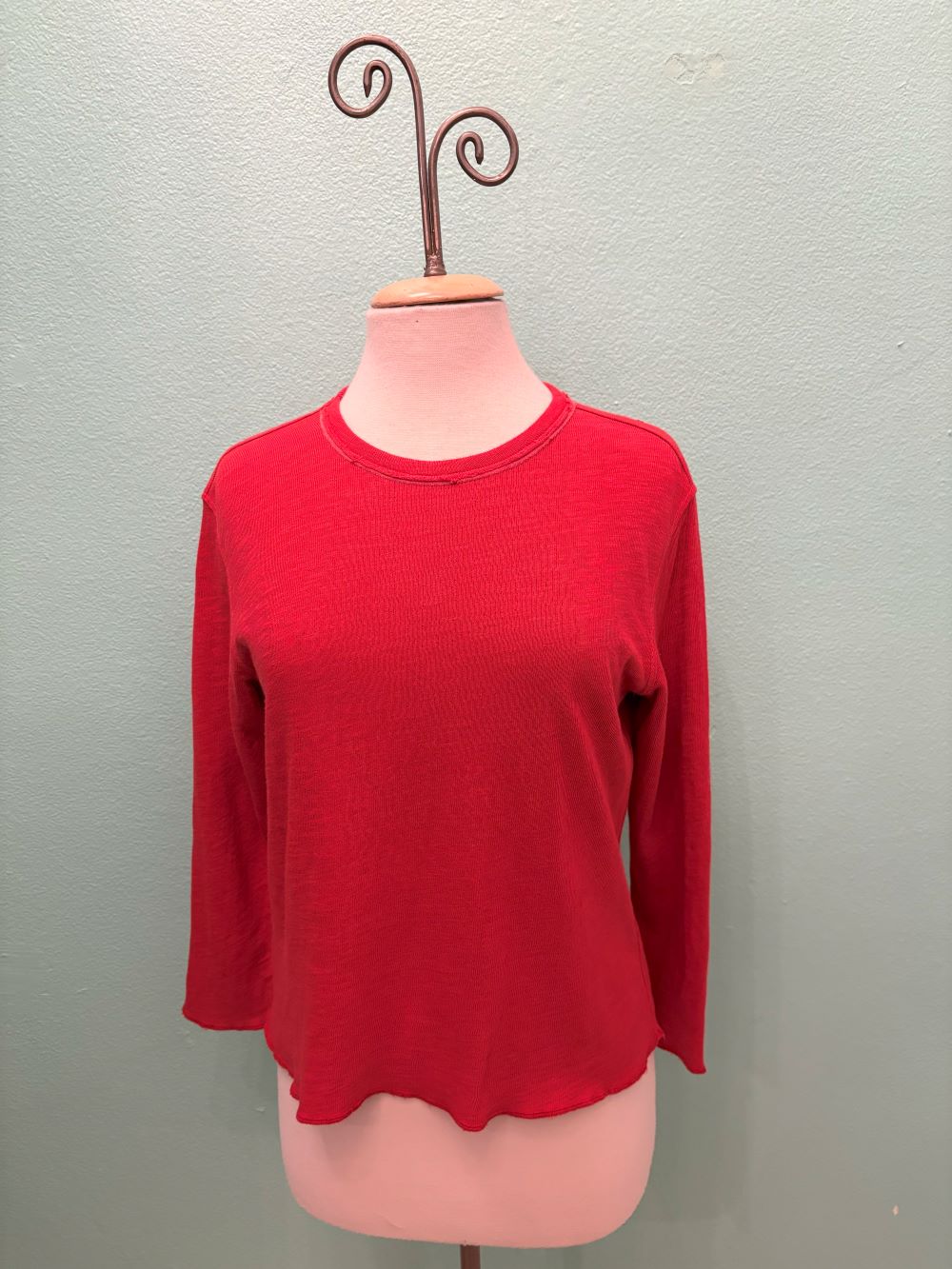 CREW NECK TEE-PIMENTO-GERTIES