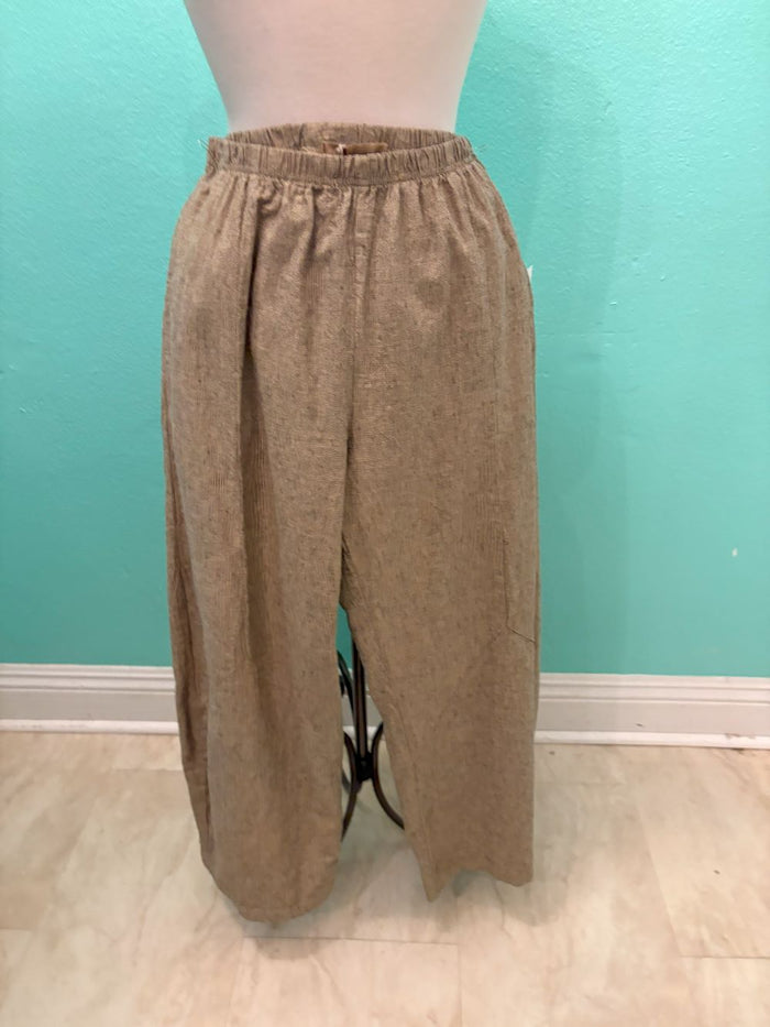 BARREL CROP CROSSHATCH-CASHEW-CUT LOOSE