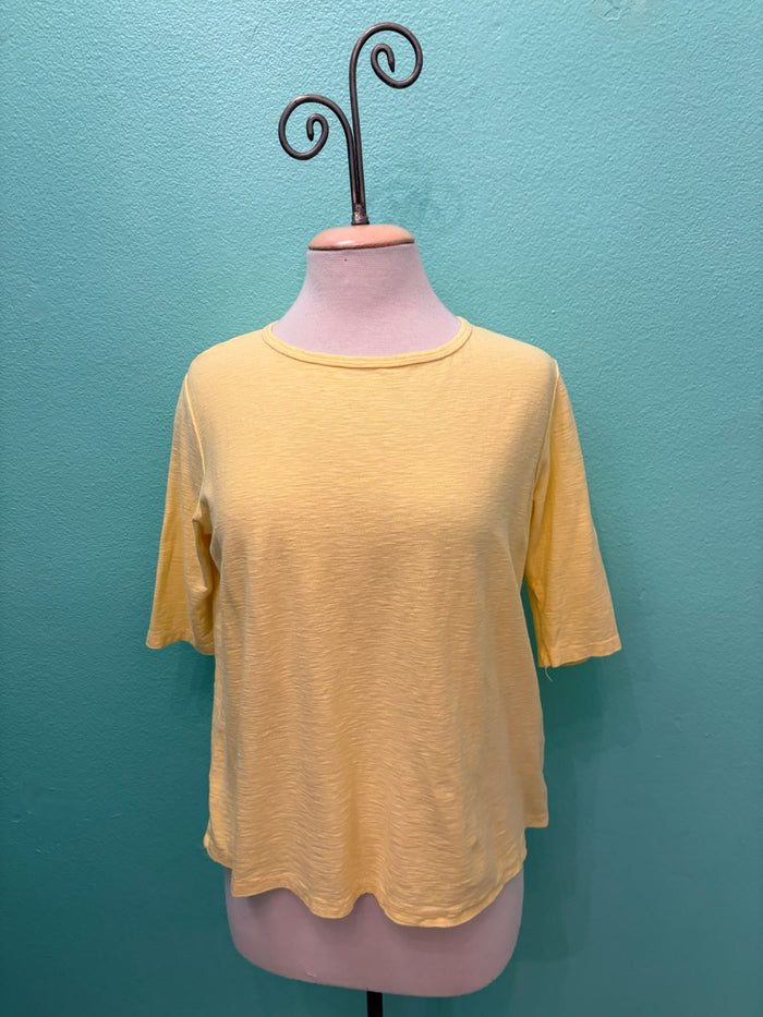 ELBOW SLEEVE BOXY TEE-SOLAR-CUT LOOSE