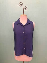 SLEEVELESS COLOR SHIRT PARACHUTE-ADMIRALTY-CUT LOOSE