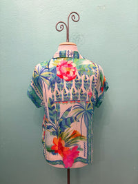 LAIYA BUTTON UP-MELISSA-JOHNNY WAS