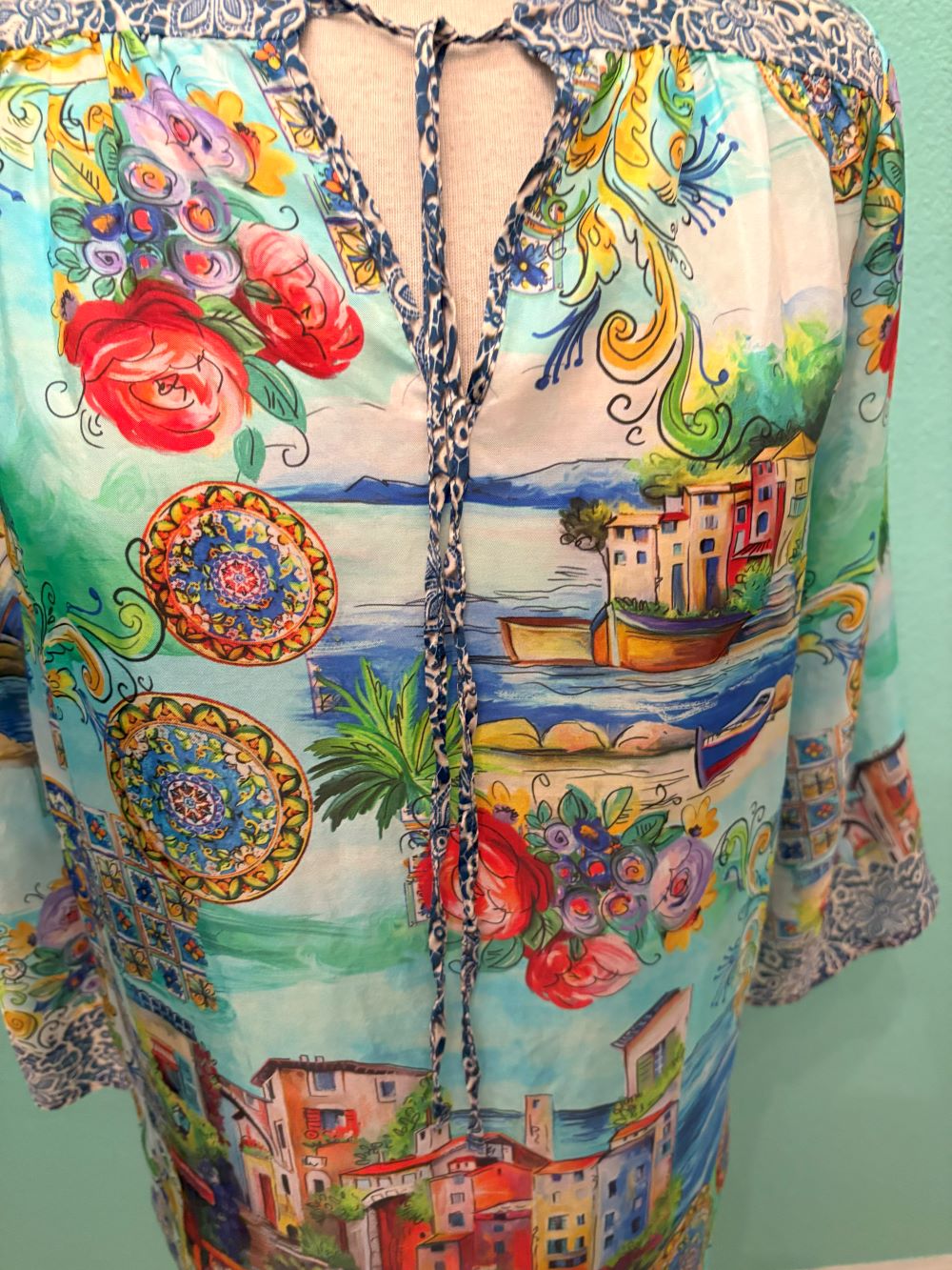 LEPIN FLOWY BLOUSE-CHRISTY-JOHNNY WAS