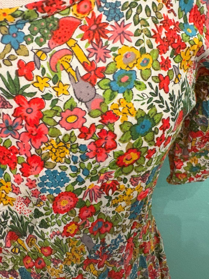 JESS DRESS DITSY BUNNY-DRESS ADDICT