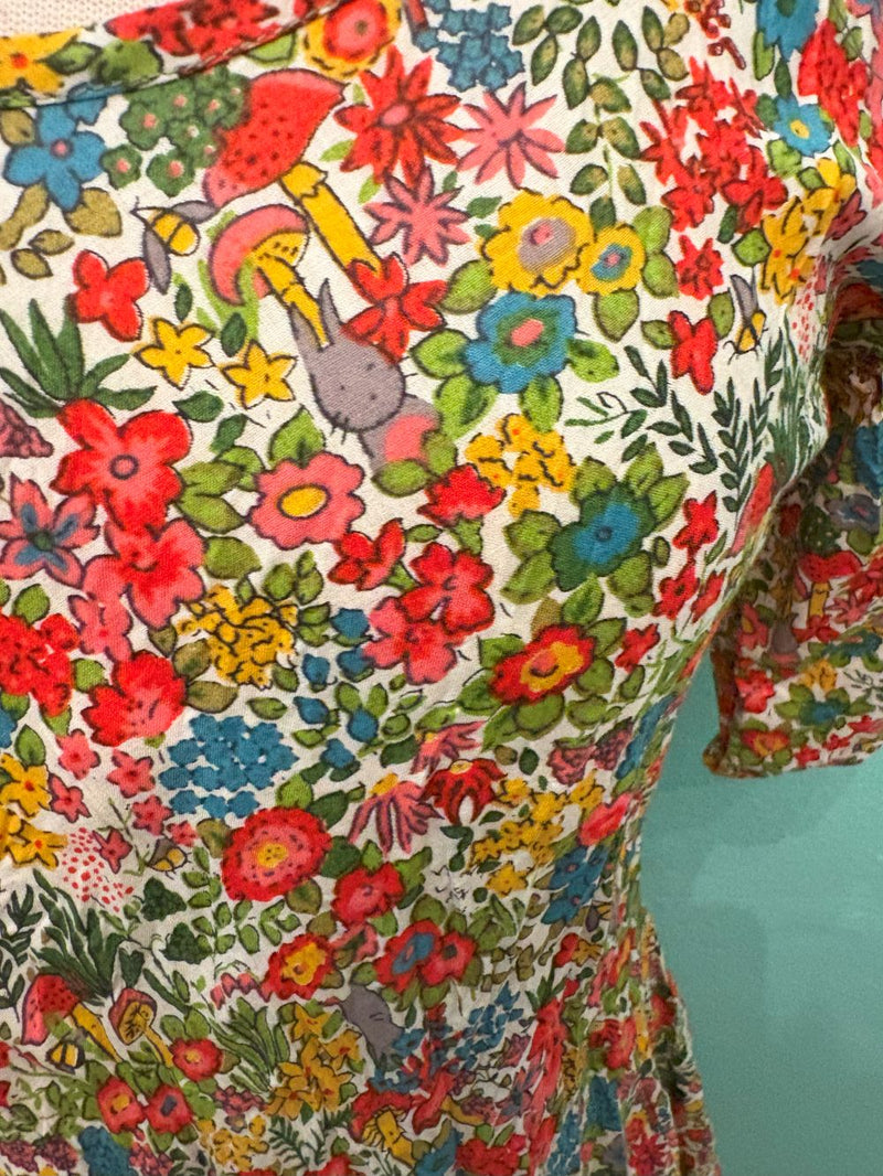 JESS DRESS DITSY BUNNY-DRESS ADDICT