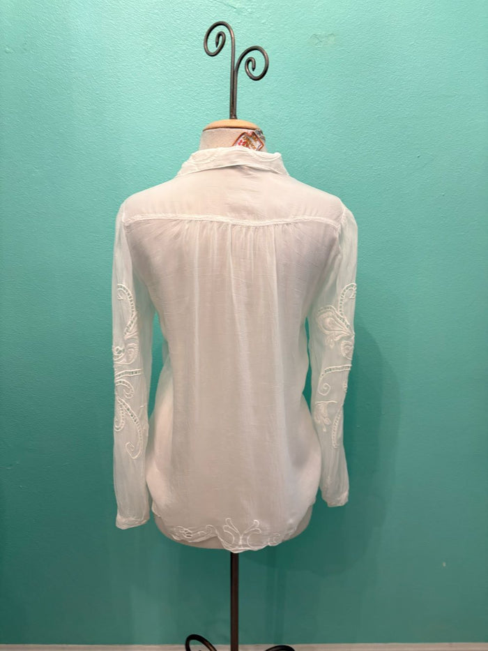 CHRYSSIE CAMP SHIRT-ROSEANN-JOHNNY WAS