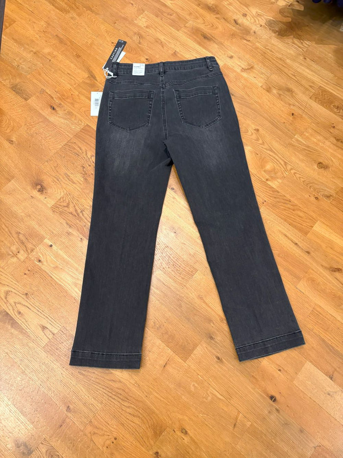 AUDREY PULL-ON CROP JEAN 26"-BLACKMIST-TRIBAL