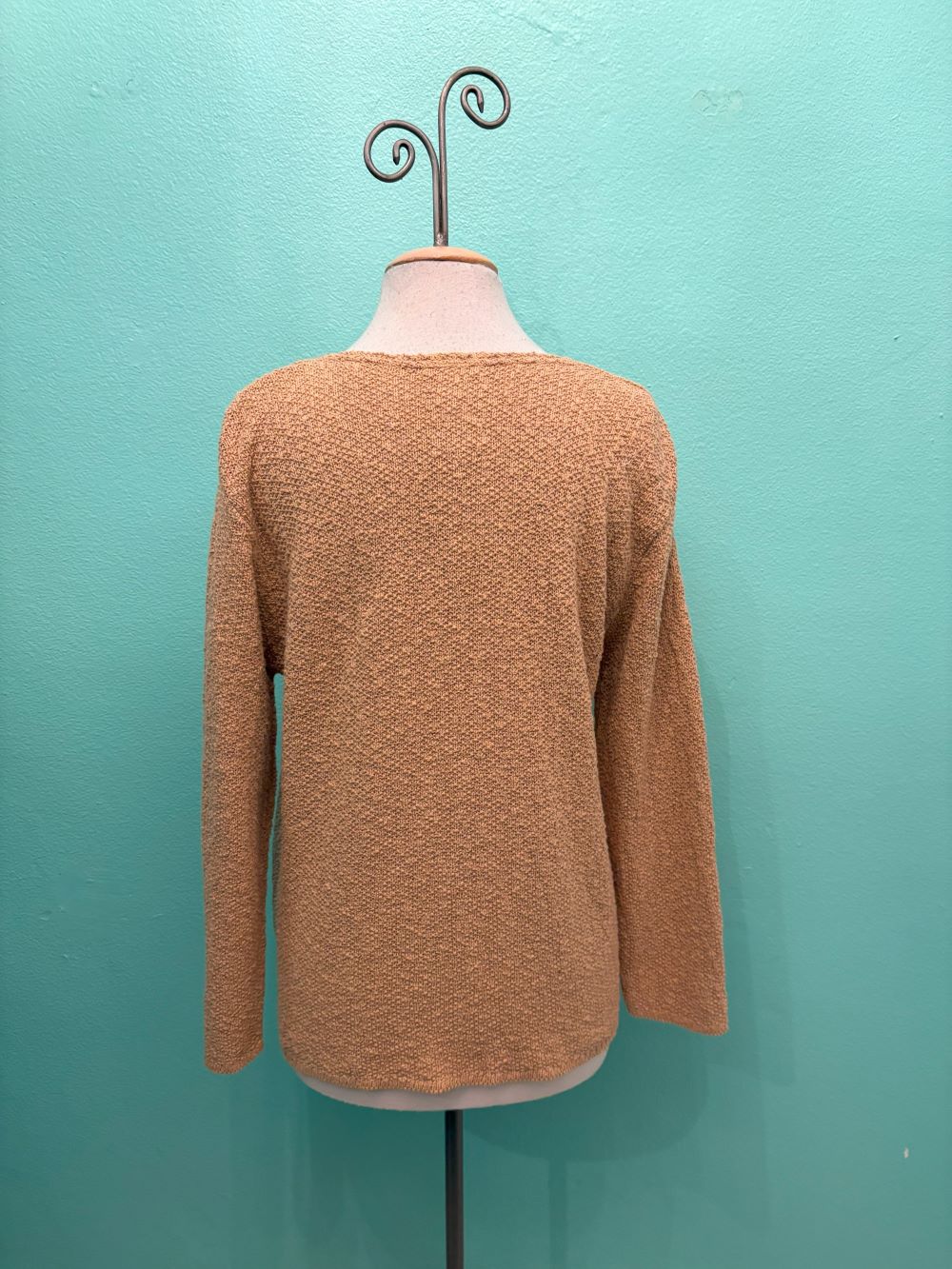 V-NECK SCRAMBLE KNIT 100% COTTON - AVALIN