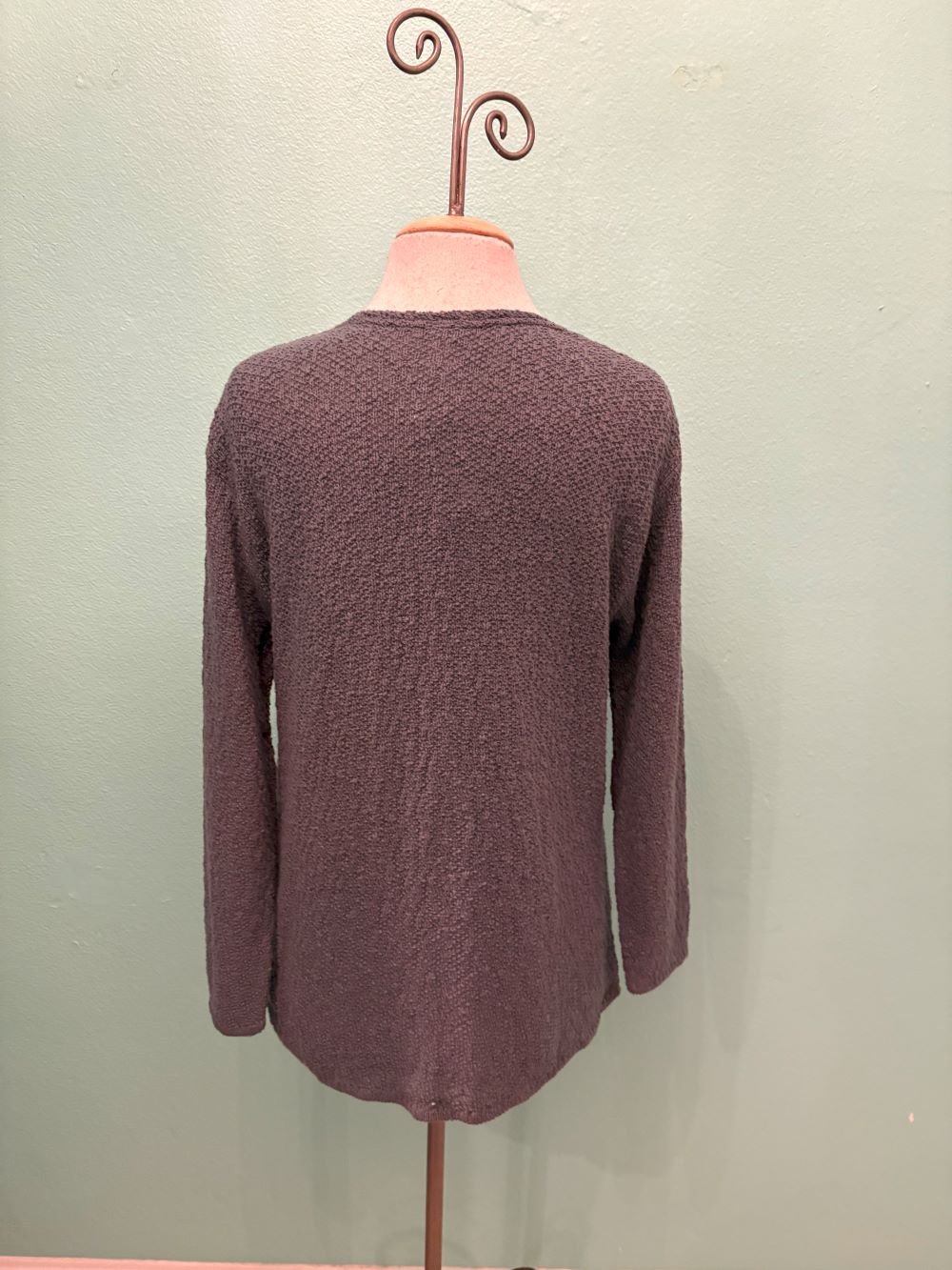 V-NECK SCRAMBLE KNIT 100% COTTON - AVALIN