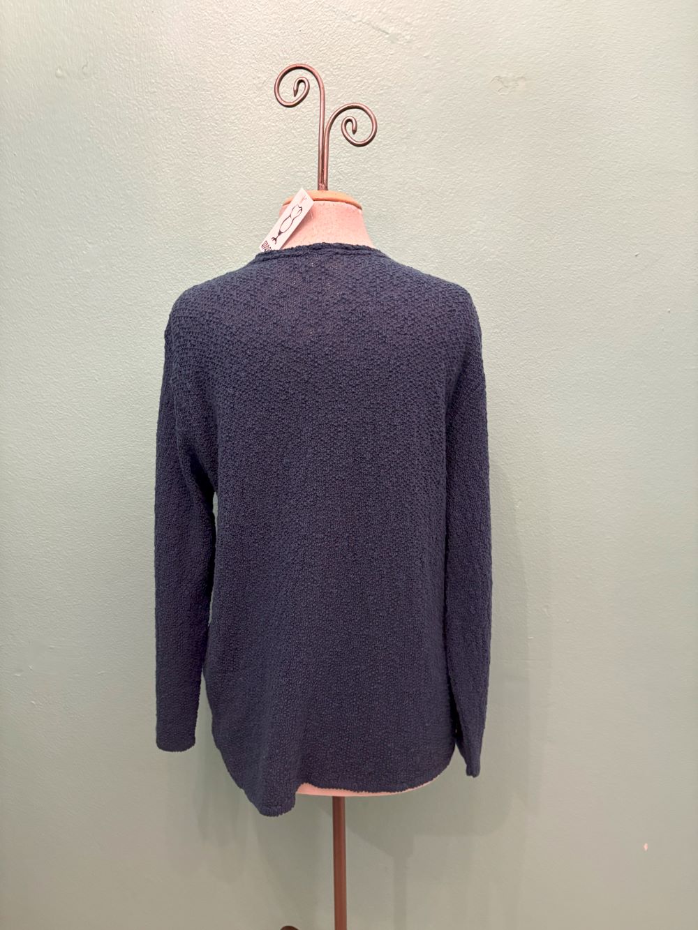 V-NECK SCRAMBLE KNIT 100% COTTON - AVALIN