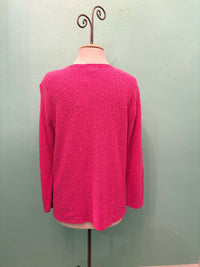 V-NECK SCRAMBLE KNIT 100% COTTON - AVALIN