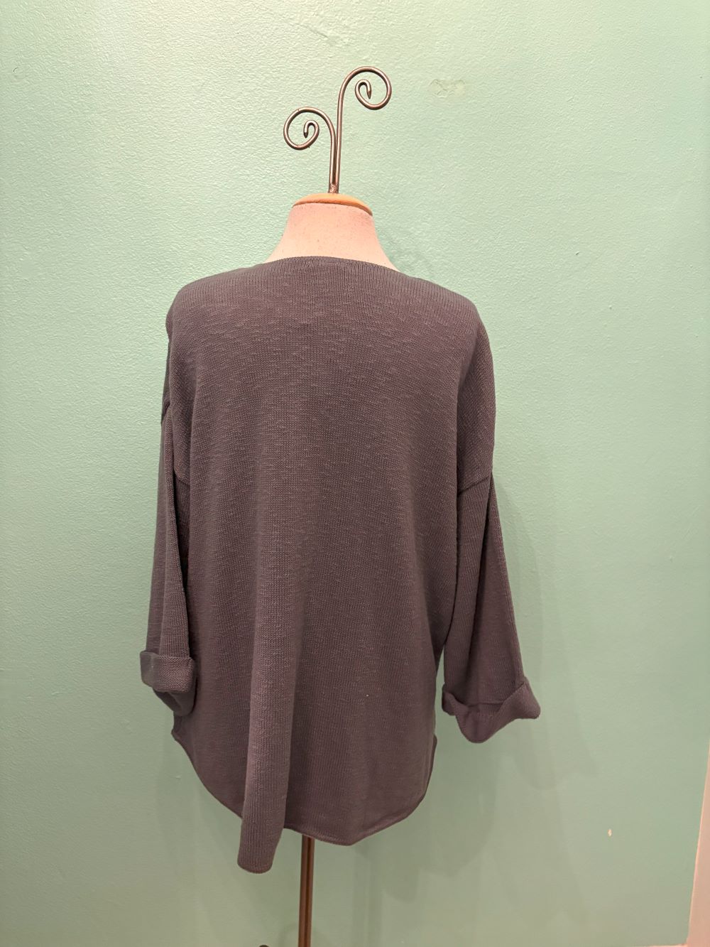 FAVORITE SWEATER V-NECK SLUB 100% COTTON - AVALIN