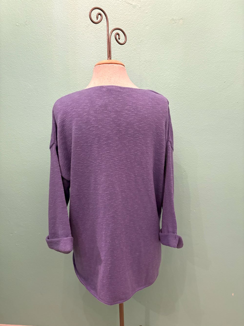 FAVORITE SWEATER V-NECK SLUB 100% COTTON - AVALIN
