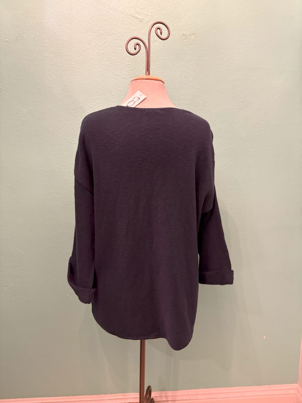 FAVORITE SWEATER V-NECK SLUB 100% COTTON - AVALIN