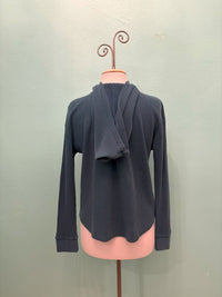 L/S WAFFLE HOODIE-FANTA-SEA-MODODOC