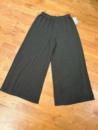 MARLED SWEATER KNIT CROP PANT-KELP-CUT LOOSE