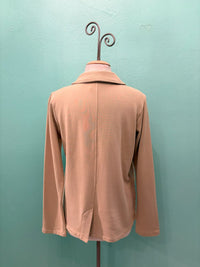 L/S FRENCH TERRY BLAZER-EUCALYPTUS-MODODOC