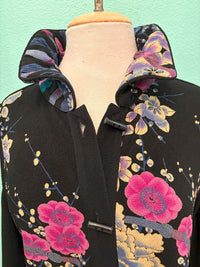 LONG PUPLE GARDEN WIRE COLOR JACKET-MOONLIGHT