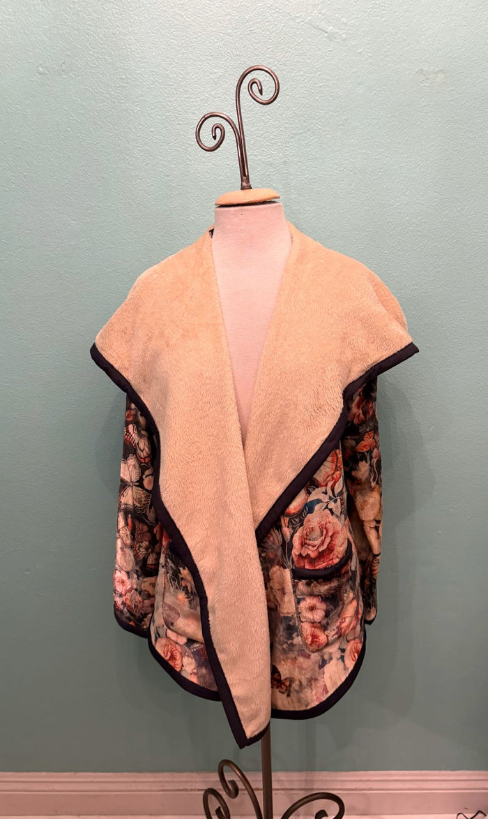 TEYROS JOAN SHERPA JACKET-JOHNNY WAS