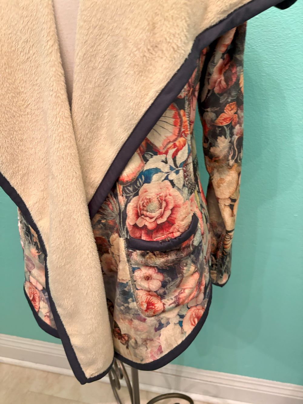 TEYROS JOAN SHERPA JACKET-JOHNNY WAS