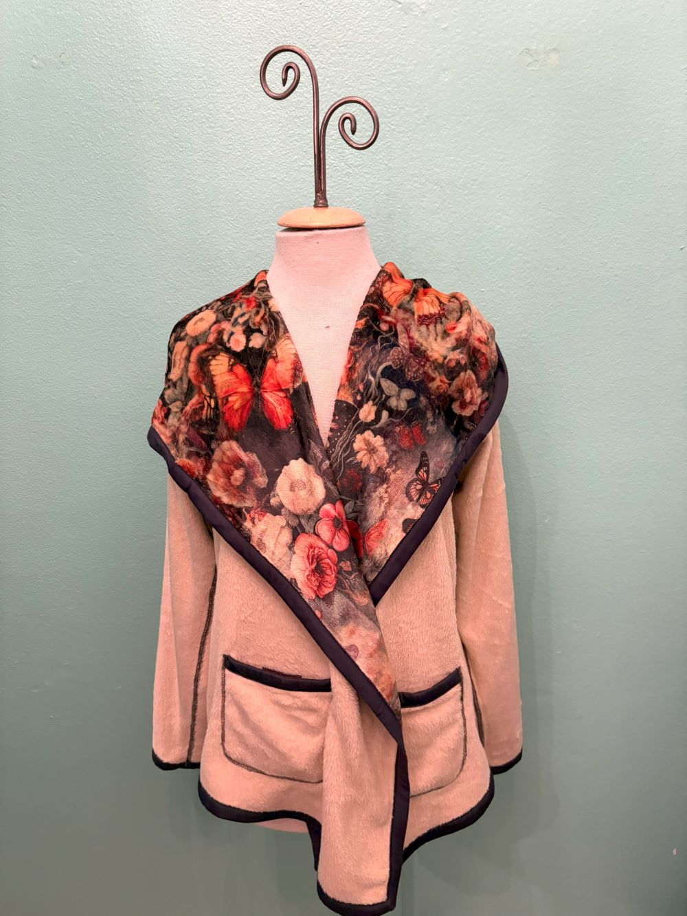 TEYROS JOAN SHERPA JACKET-JOHNNY WAS