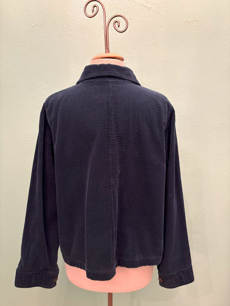 LUX CORDUROY CROPPED JACKET-ETAN-CUT LOOSE