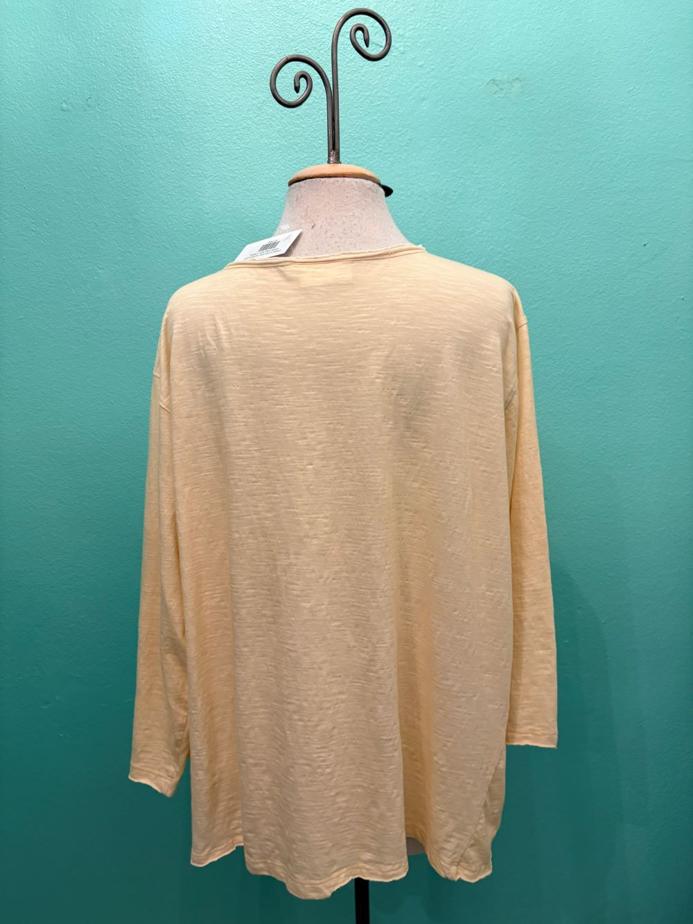 VINTAGE FLOWER PRINT TEE-PAPER LACE