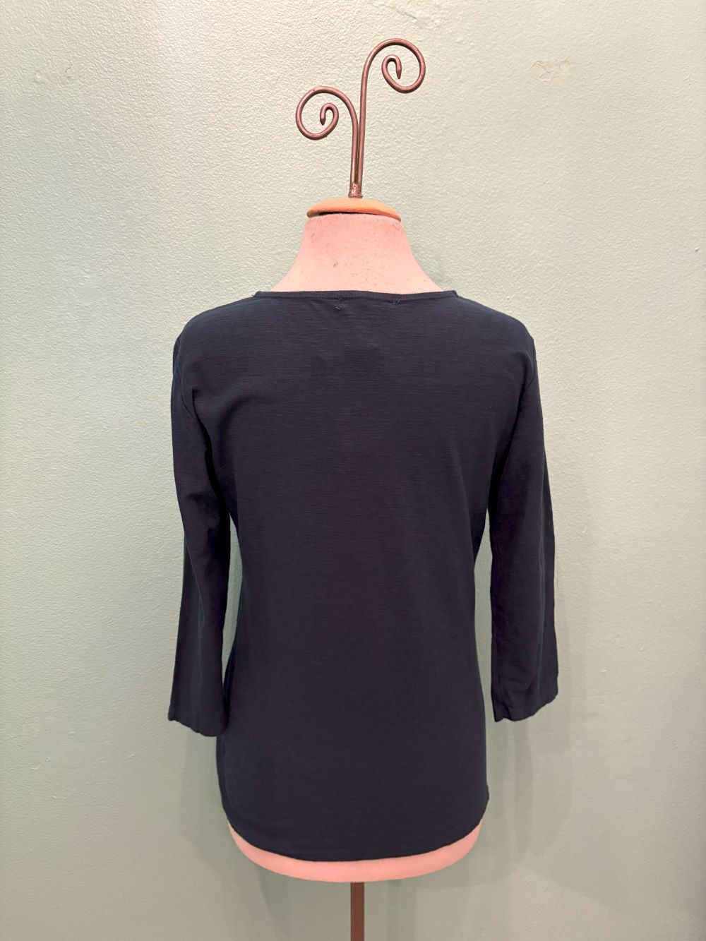 3/4 SLEEVE TUCK TEE-ETAN-CUT LOOSE