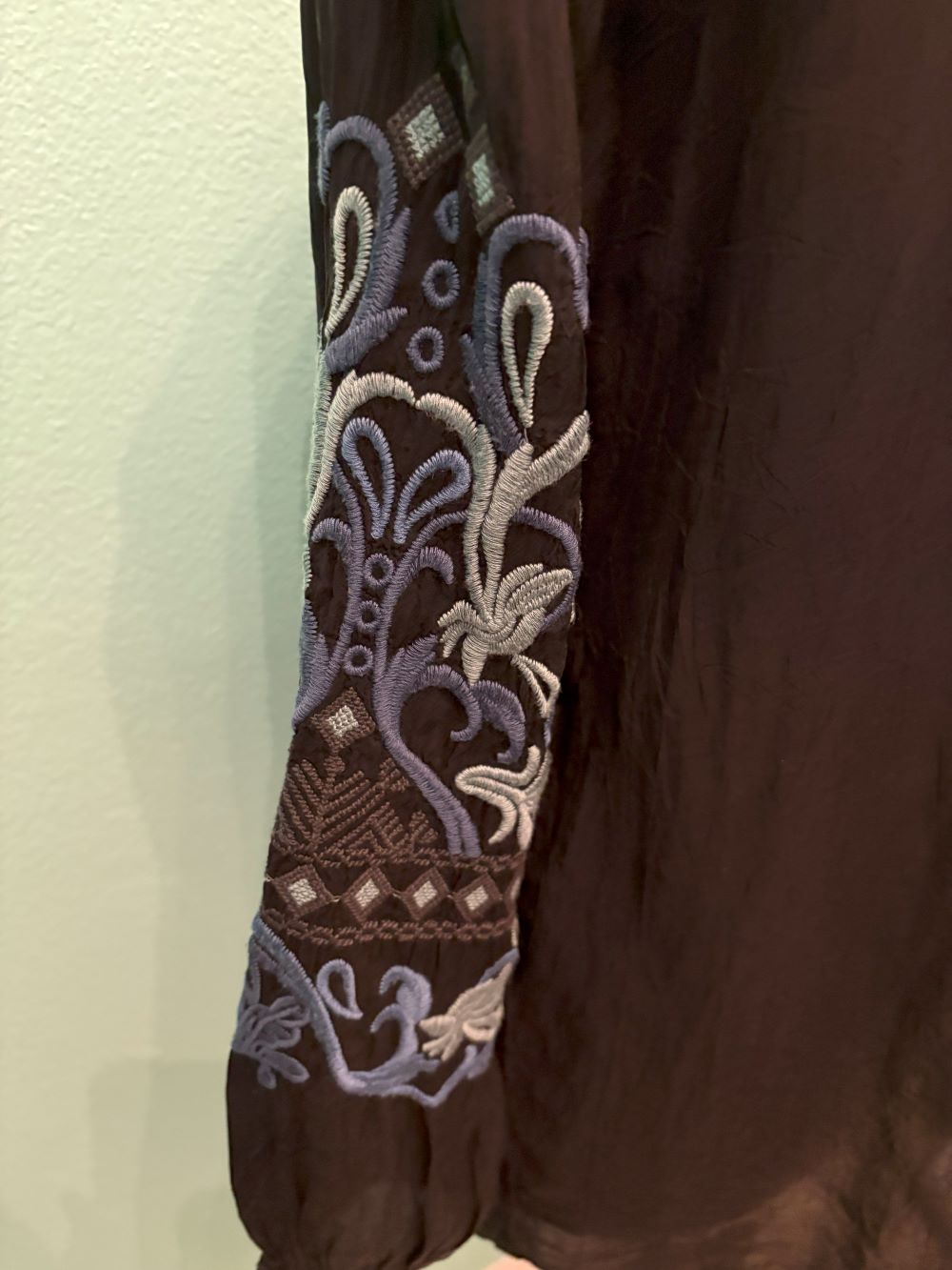 ROMILLY TUNIC-BLACK-JOHNNY WAS