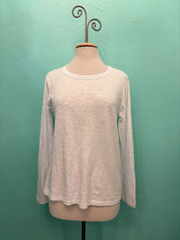 L/S FAVORITE TEE-WHITE-MODODOC