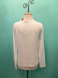 L/S FAVORITE TEE-WHITE-MODODOC