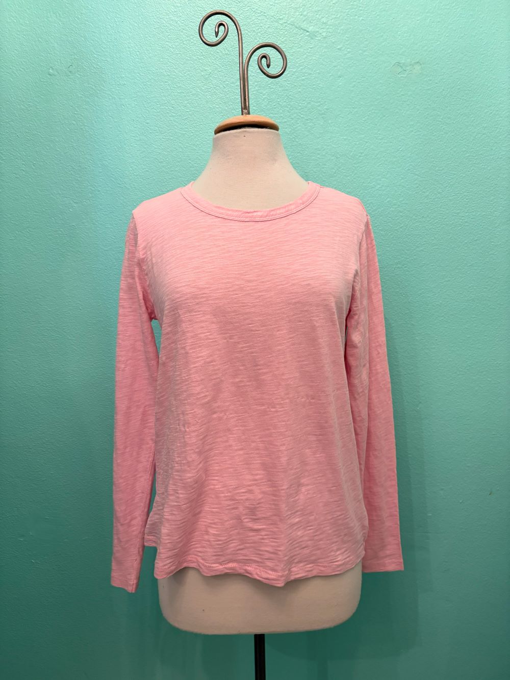 L/S FAVORITE TEE-PEARLY PINK-MODODOC