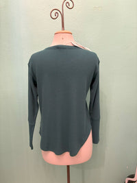 L/S THERMAL CREW NECK-FROZEN TEAL-MODODOC