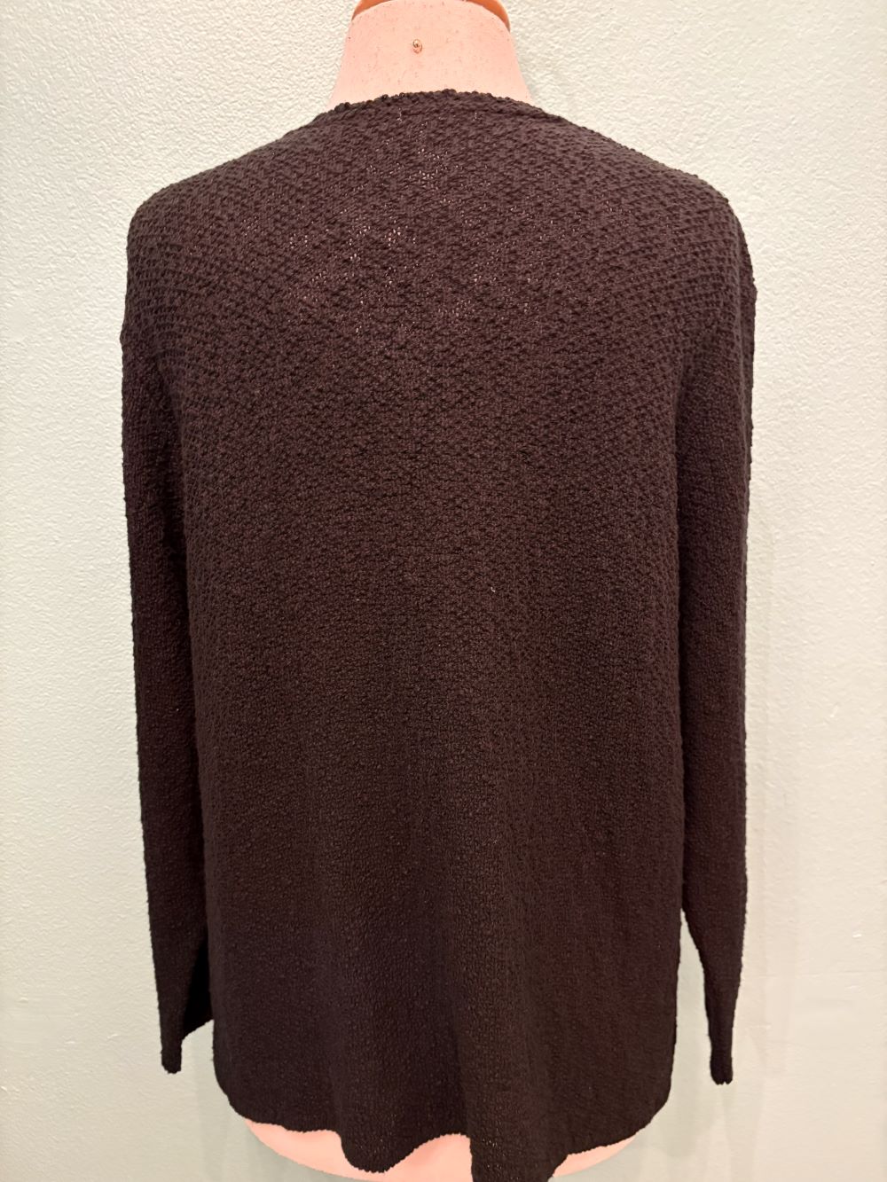 V-NECK SCRAMBLE KNIT 100% COTTON - AVALIN