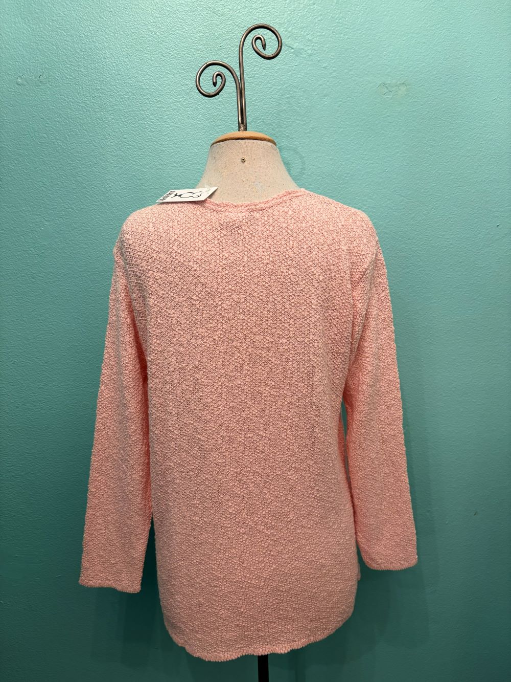 V-NECK SCRAMBLE KNIT 100% COTTON - AVALIN