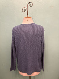 RIBBED 4 BUTTON CARDIGAN 100% COTTON-AVALIN