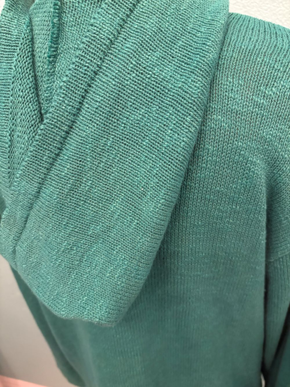 SLUB COTTON HOODIE WITH POCKET-AVALIN