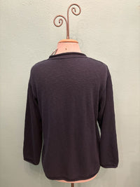 ROLL NECK BUTTON POCKET 100% COTTON -AVALIN