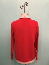 ROLL NECK BUTTON POCKET 100% COTTON -AVALIN
