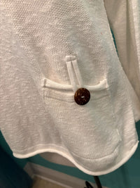 ROLL NECK BUTTON POCKET 100% COTTON -AVALIN