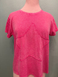 STAR TEE-MINERAL PINK-COTTON LANI