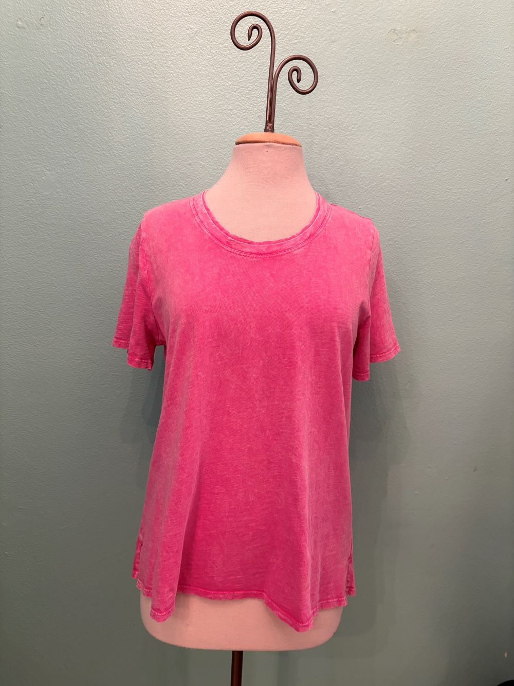 PRAIRIE S/S TEE-MINERAL PINK-COTTON LANI