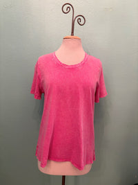 PRAIRIE S/S TEE-MINERAL PINK-COTTON LANI
