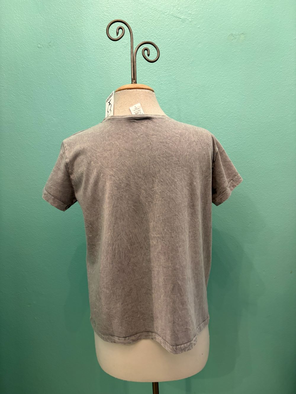 THE PERFECT TEE-MINERAL SILVER-COTTON LANI