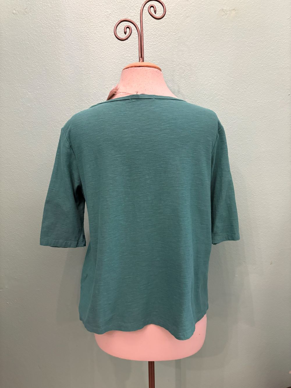 ELBOW SLEEVE BOXY TEE-RIVIERA-CUT LOOSE