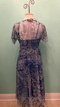 IRINA ZULENNA MESH DRESS(SLIP)-JOHNNY WAS