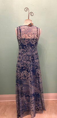 IRINA ODALYS MESH DRESS(SLIP)-JOHNNY WAS